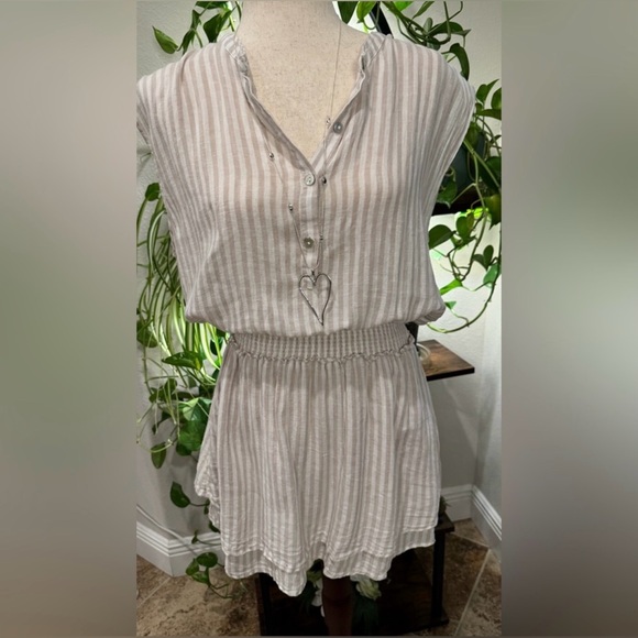 Angelina Rails Dune Striped Mini Dress - Picture 2 of 4